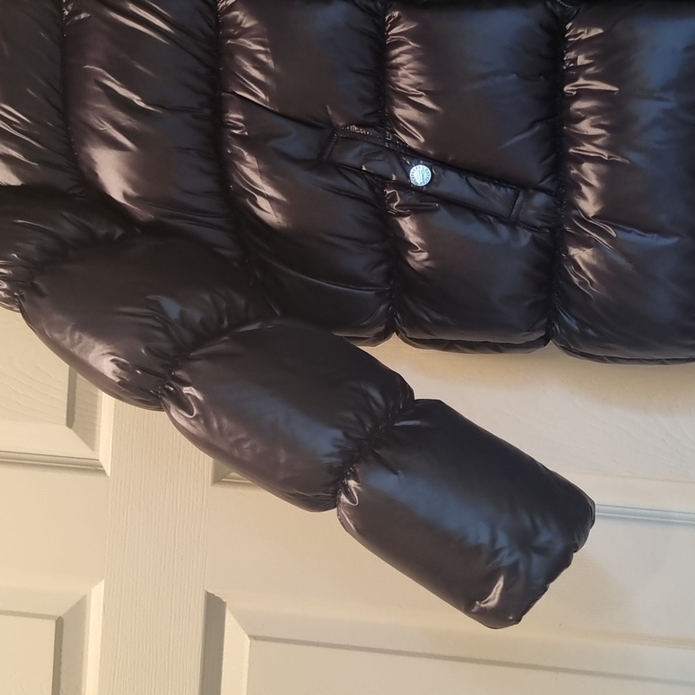 Express Puffer Coat Black Size Medium Nwot - image 3